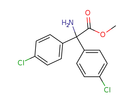 amino-bis-(4-chloro-phenyl)-acetic acid methyl ester