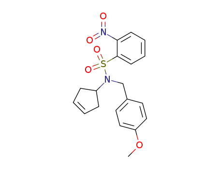 4-[N-(4-methoxybenzyl)-2-nitrobenzenesulfonamido]cyclopentene