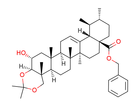 benzyl 2α-hydroxy-3β,23-(isopropylidenedioxy)urs-12-en-28-oate