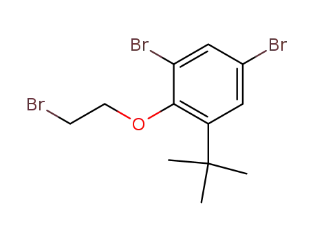 1,5-dibromo-(2-bromoethoxy)-3-tert-butylbenzene