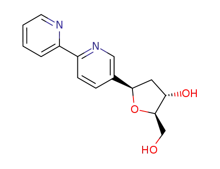 1β-(2,2'-bipyridin-5-yl)-1,2-dideoxy-D-ribofuranose