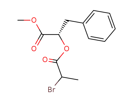 methyl (2S)-2-(2-bromopropanoyloxy)-3-phenylpropanoate