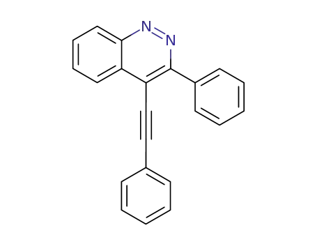 3-phenyl-4-phenylethynylcinnoline