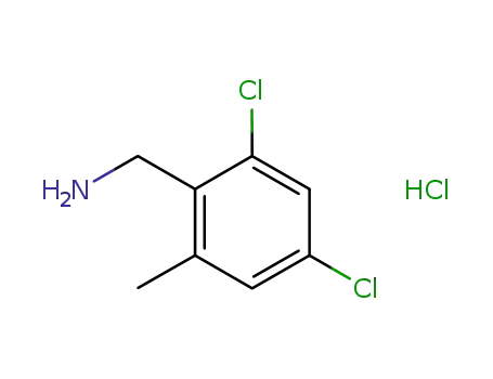 Benzenemethanamine, 2,4-dichloro-6-methyl-, hydrochloride