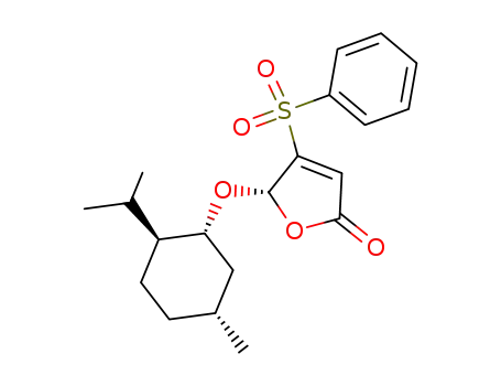[S(S),5S]-5-(l)-menthyloxy-4-phenylsulfonylfuran-2(5H)-one