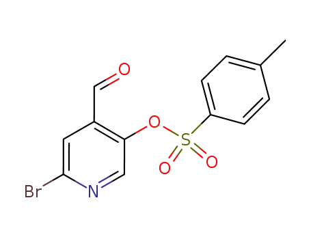 2-bromo-4-formyl-5-tosyloxypyridine