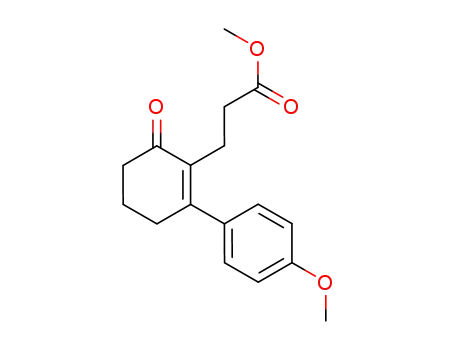 methyl 2-(4-methoxyphenyl)-6-oxocyclohexenepropionate