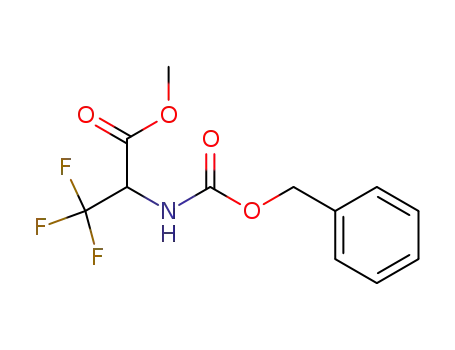 Molecular Structure of 27240-49-9 (METHYL N-[(BENZYLOXY)CARBONYL]-3,3,3-TRIFLUOROALANINATE)