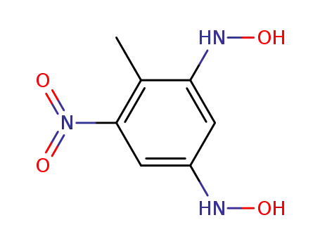 Molecular Structure of 185376-54-9 (N,N-dihydroxy-4-methyl-3-nitroaniline)