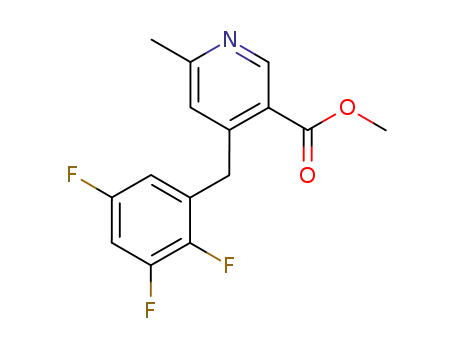 methyl 6-methyl-4-(2,3,5-trifluorobenzyl)nicotinate