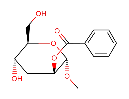 methyl 2-O-benzoyl-3-deoxy-α-D-arabino-hexopyranoside