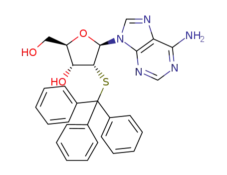 2'-deoxy-2'-triphenylmethylthioadenosine