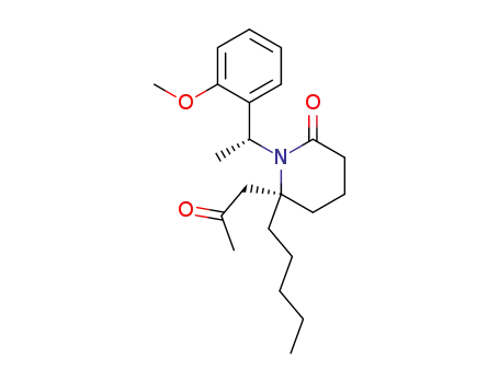 (R)-1-[(R)-1-(2-Methoxy-phenyl)-ethyl]-6-(2-oxo-propyl)-6-pentyl-piperidin-2-one
