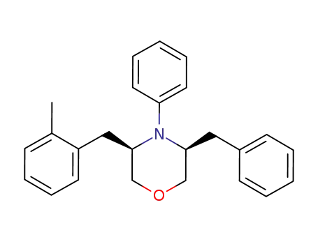 (3S,5R)-3-benzyl-5-(2-methylbenzyl)-4-phenylmorpholine