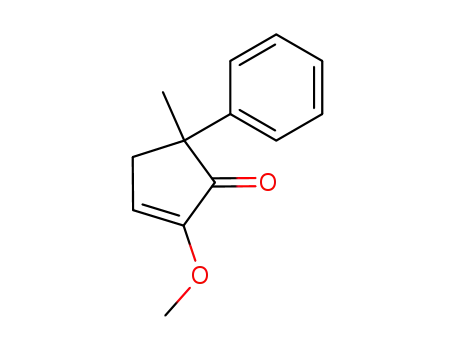 2-Cyclopenten-1-one, 2-methoxy-5-methyl-5-phenyl-