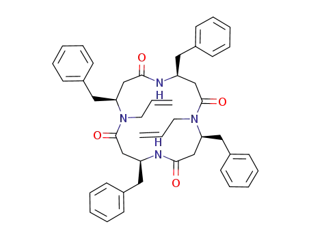 cyclo(N-allyl-β<sup>3</sup>-hPhe-β<sup>3</sup>-hPhe-N-allyl-β<sup>3</sup>-hPhe-β<sup>3</sup>-hPhe)