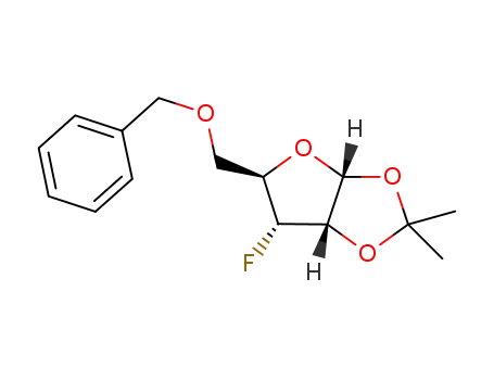 5-O-benzyl-3-deoxy-3-fluoro-1,2-O-isopropylidene-α-D-ribofuranose