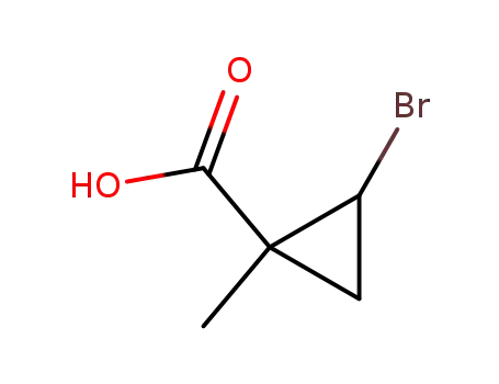 Molecular Structure of 292623-33-7 (2-BROMO-1-METHYL-CYCLOPROPANECARBOXYLIC ACID)