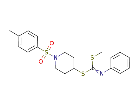 methyl 1-tosylpiperidin-4-yl phenylcarbonimidodithioate