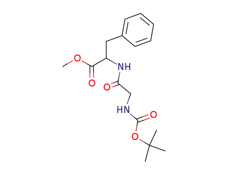 methyl 2-(2-(tert-butoxycarbonylamino)acetamido)-3-phenylpropanoate