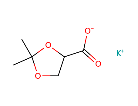 Potassium 2,2-dimethyl-1,3-dioxolane-4-carboxylate