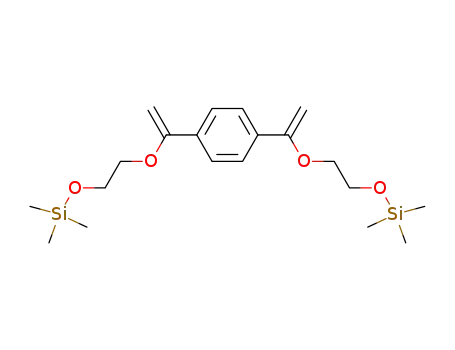 1,4-bis-[1-(2-trimethylsilanyloxy-ethoxy)-vinyl]-benzene