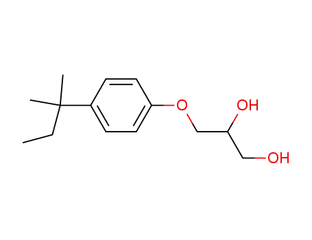 1,2-Propanediol, 3-[4-(1,1-dimethylpropyl)phenoxy]-