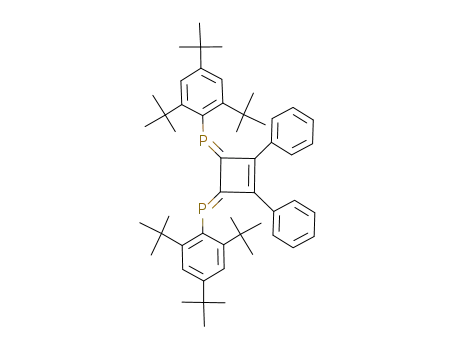 Phosphine,
(3,4-diphenyl-3-cyclobutene-1,2-diylidene)bis[[2,4,6-tris(1,1-dimethyleth
yl)phenyl]-, (E,Z)-