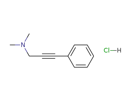 N,N-Dimethyl-3-phenyl-2-propyn-1-amine hydrochloride