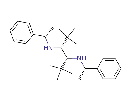 Molecular Structure of 221638-36-4 (3,4-Hexanediamine, 2,2,5,5-tetramethyl-N,N'-bis[(1S)-1-phenylethyl]-,
(3R,4R)-)