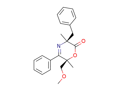 (3S,6R)-3-benzyl-6-(methoxymethyl)-3,6-dimethyl-5-phenyl-3H-1,4-oxazin-2(6H)-one