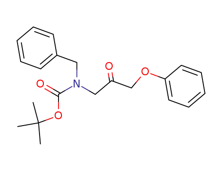 1-(N-tert-Butoxycarbonyl-N-benzylamino)-2-oxo-3-phenoxypropane