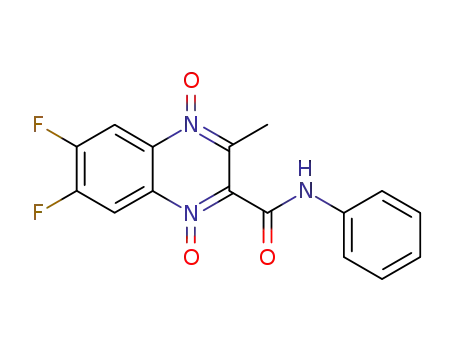 6,7-difluoro-3-methyl-1,4-dioxy-quinoxaline-2-carboxylic acid phenylamide