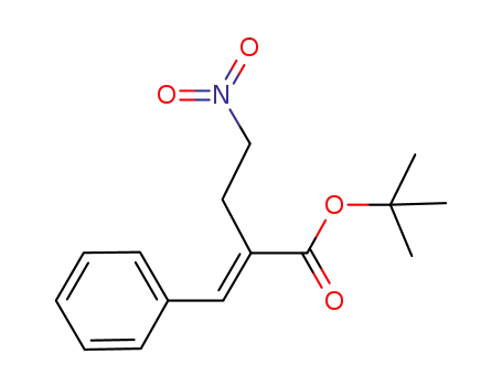 tert-butyl (E)-2-(2-nitroethyl)-3-phenylprop-2-enoate