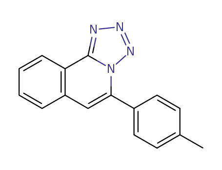 5-(4-(methyl)phenyl)tetrazolo[5,1-a]isoquinoline