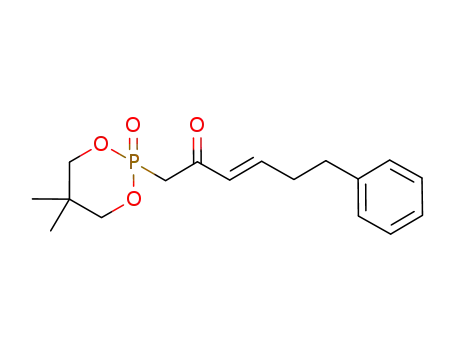 (E)-1-(5,5-dimethyl-2-oxido-1,3,2-dioxaphosphorinan-2-yl)-6-phenylhex-3-en-2-one