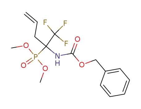 Carbamic acid, [1-(dimethoxyphosphinyl)-1-(trifluoromethyl)-3-butenyl]-,
phenylmethyl ester