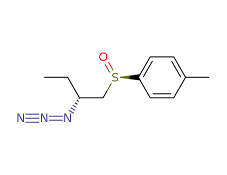 1-((R)-(R)-2-Azido-butane-1-sulfinyl)-4-methyl-benzene