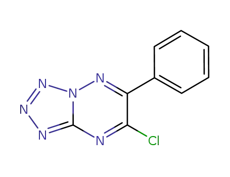 7-chloro-6-phenyltetrazolo[1,5-b][1,2,4]triazine