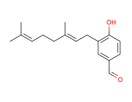 3-[(2E)-3,7-dimethyl-2,6-octadienyl]-4-hydroxybenzaldehyde