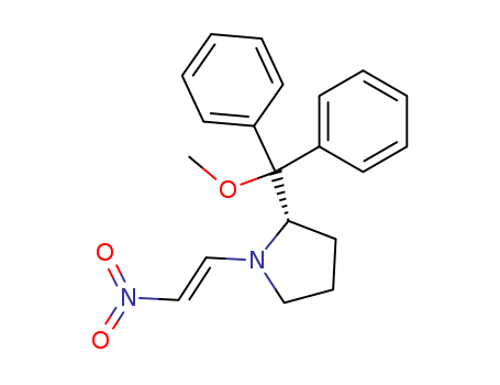 (2S)-2-(Methoxydiphenylmethyl)-1-[(1E)-2-nitroethenyl]-pyrrolidine