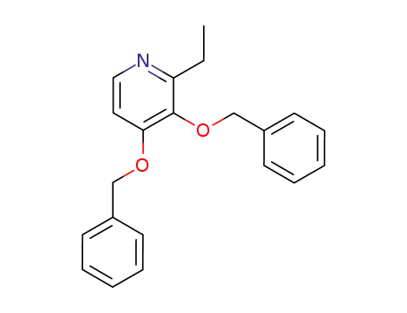 Molecular Structure of 349141-17-9 (2-ethyl-3,4-dibenzyloxypyridine)