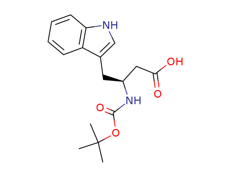 (S)-3-((tert-Butoxycarbonyl)amino)-4-(1H-indol-3-yl)butanoicacid