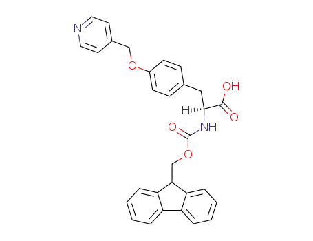 L-Tyrosine, N-[(9H-fluoren-9-ylmethoxy)carbonyl]-O-(4-pyridinylmethyl)-