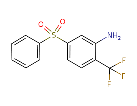 BenzenaMine, 5-(phenylsulfonyl)-2-(trifluoroMethyl)-