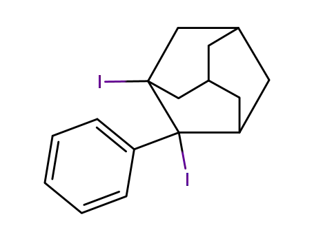 1,2-diiodo-2-phenyladamantane