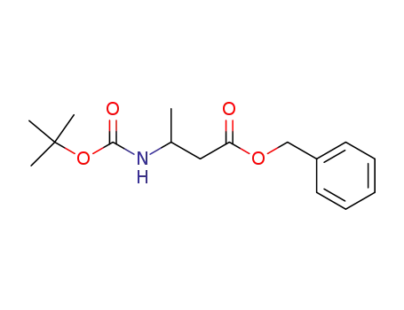 Butanoic acid, 3-[[(1,1-dimethylethoxy)carbonyl]amino]-, phenylmethyl
ester