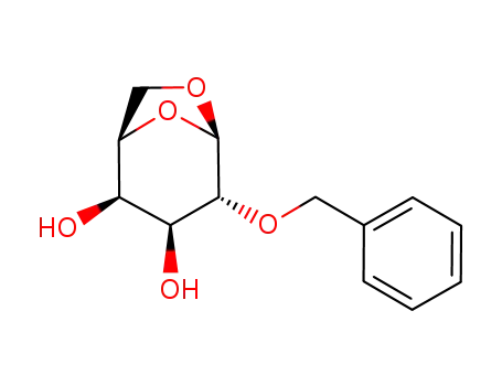 Molecular Structure of 55287-63-3 (1,6-anhydro-2-O-benzyl-β-D-galactopyranose)