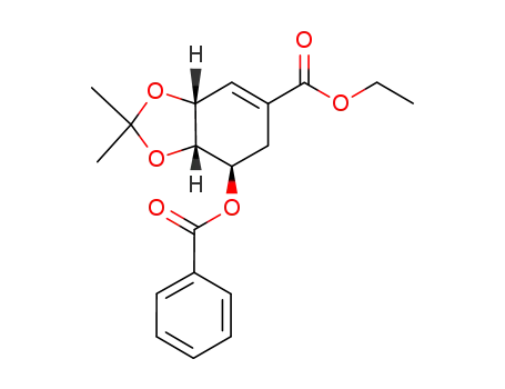 ethyl (3R,4S,5R)-5-O-benzoyl-3,4-O-isopropylideneshikimate