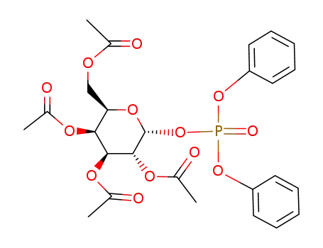 2,3,4,6-tetra-O-acetyl-α-D-galactopyranosyl diphenyl phosphate